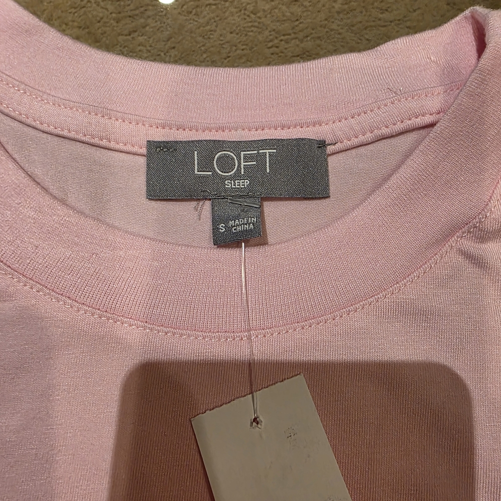 LOFT Soft Pink Sleepwear Set - Picture 8 of 9